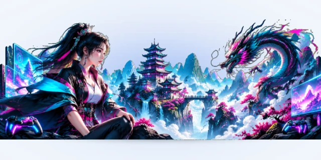江山美景画